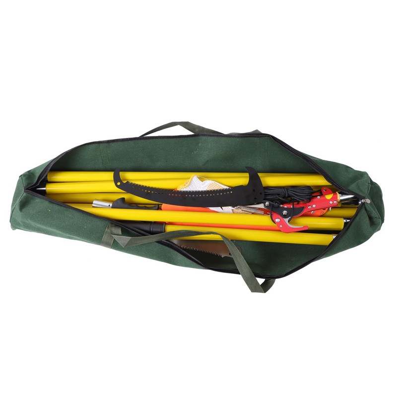 YSMN 30FT Extendable Pole Saw, Manual Branch Trimmer with Long