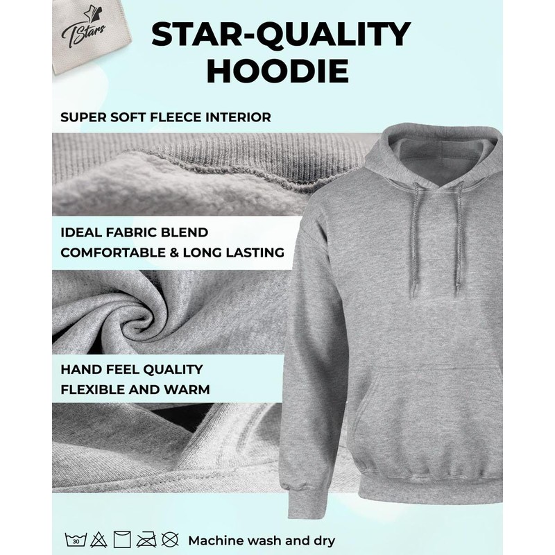 Tstars Eat Sleep Game Hoodie for Men and Teens Funny
