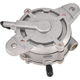 Trkimal Aluminium Petrol Pump Fuel Pump Gas Pump Motorcycle Scooter Vacuum Fuel Pump Range Extender Pump for GY6 50cc 125cc 150cc Moped Go Kart Quad ATV 250cc Scooter
