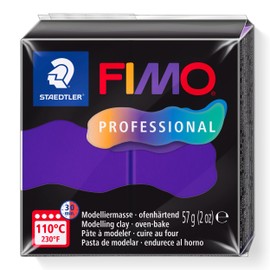 STAEDTLER 8040-6 ST, Modelling Clay Fimo Prof 57 g Purple, Standard