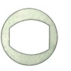 Stove Parts 4 Less Harman Pipe Stub Gasket for Invincible,