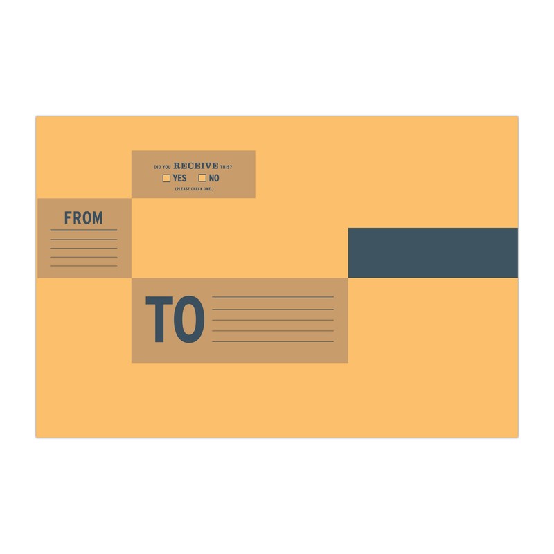 Knock Knock Manila Envelopes, 6-Count, Receive This