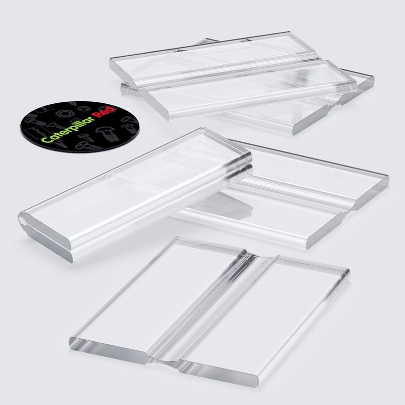 5 x 50mm, 2", low profile flex hinges, flexible living