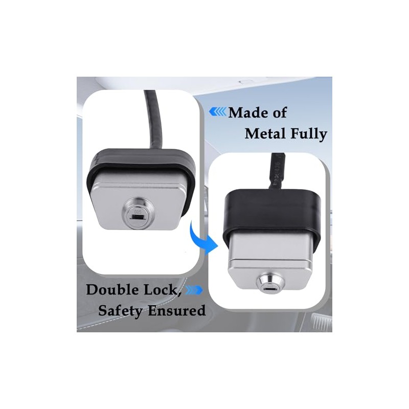 Metal Anti-Theft Device for OBD2, Vehicle OBDii Connection Protection Access