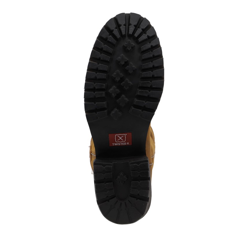 Twisted X Men's 12" Pull On Logger Boot, Round Toe