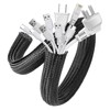AGPTEK 6m/19.69ft Cable Tidy Sleeve, Animal Proof Cable Wire Management