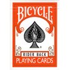 Bicycle Orange Rider Back Playing Cards Poker Size Deck USPCC