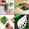 Herb Stripper, 9 Hole Stainless Steel Herb Cutter Leaf Stripper