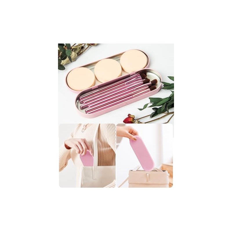 Juego de 8 brochas de maquillaje premium para sombra de