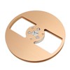 1/4 7 Inch Empty Reel Aluminum Alloy 2 Hole Opening