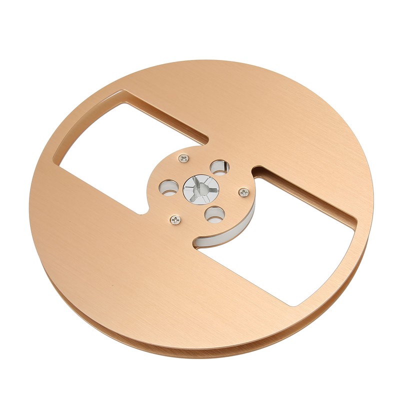 1/4 7 Inch Empty Reel Aluminum Alloy 2 Hole Opening