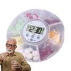 Smart Pill Dispenser - Pill Organizer with Alarm and LED
