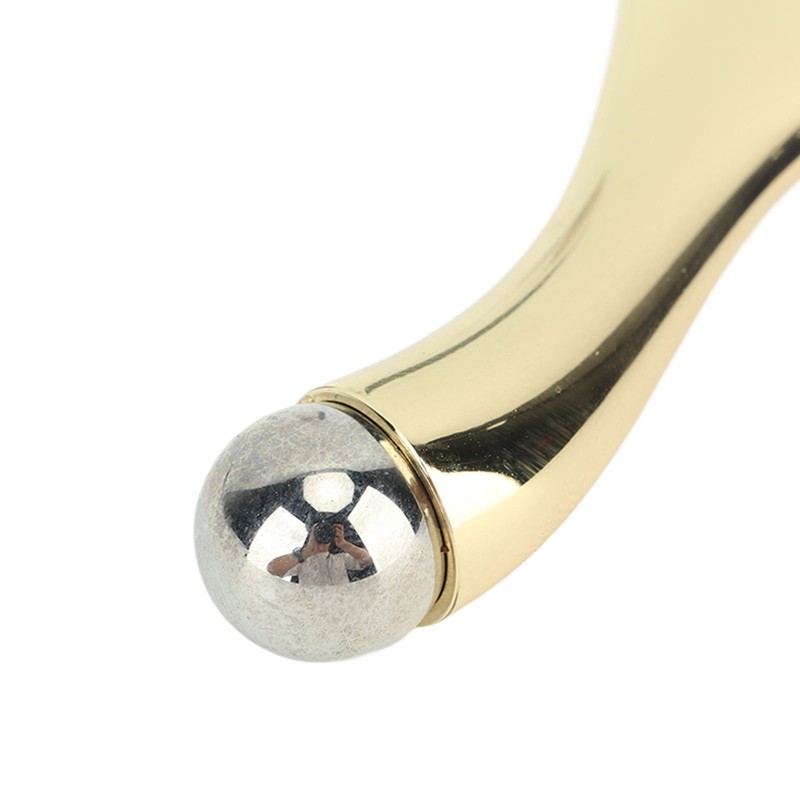 Double Head Eye Cream Applicator Zinc Alloy Ergonomic Magnetic Ball