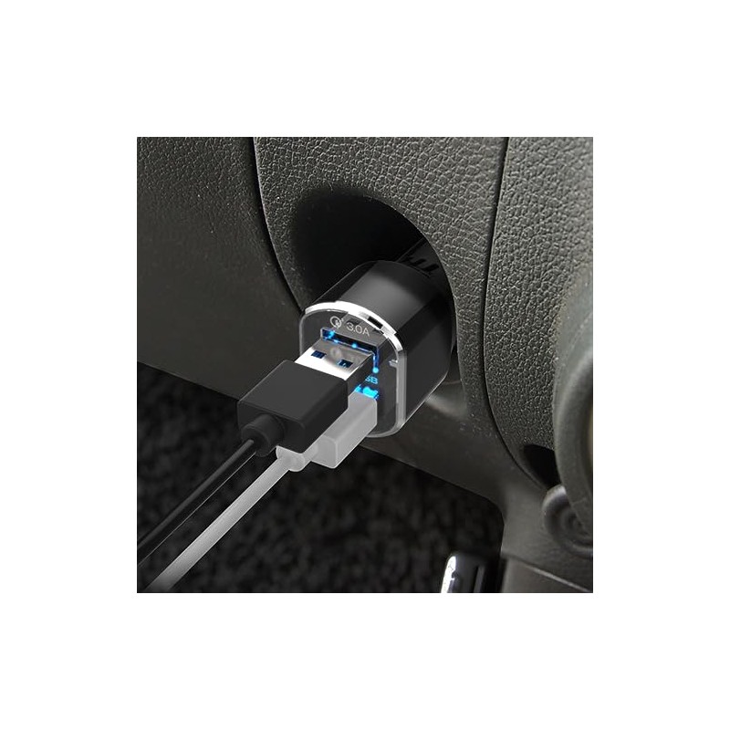 Kashimura NAJ-554 DC-5.4A - Reversible USB 2 Ports, QC3 Automatic