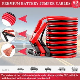 HAIPHAIK Emergency Roadside Kit for Car,Emergency Kits for Vehicles,Jumper Cables headlamps car Glasses Holder,Roadside Emergency Kit Women Men