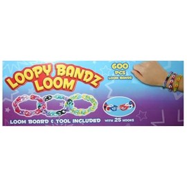 Toyland Loom Girls Band Kit Armband Schmuck Maker bunter Regenbogen-Gummibänder