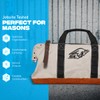 OX Tools 24 Inch Canvas Mason Tool Bag Canvas Utility