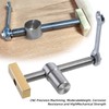 Workbench Clamp Table Clamp, Adjustable Desktop Clips with Planer Stop