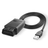 XMSJSIY USB OBD2 Scanner Adapter with MS-CAN/HS-CAN Switch OBDII Diagnostic