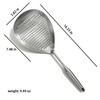 Stainless Steel Skimmer Spoon, Large Slotted Spider Skimmer with Long