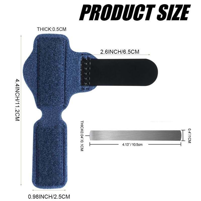 YJWZWE Toe Splint for Broken Toe U-Shaped Toe Corrector Brace
