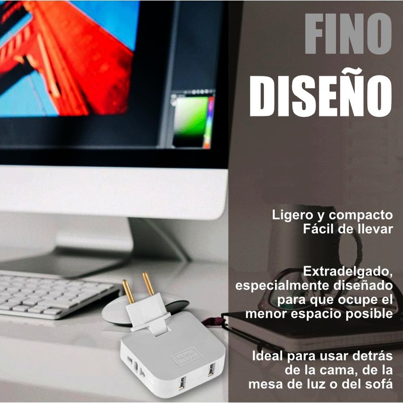 3-Stars 4000W (Higher Power) 4 Sockets - 2 USB Charging