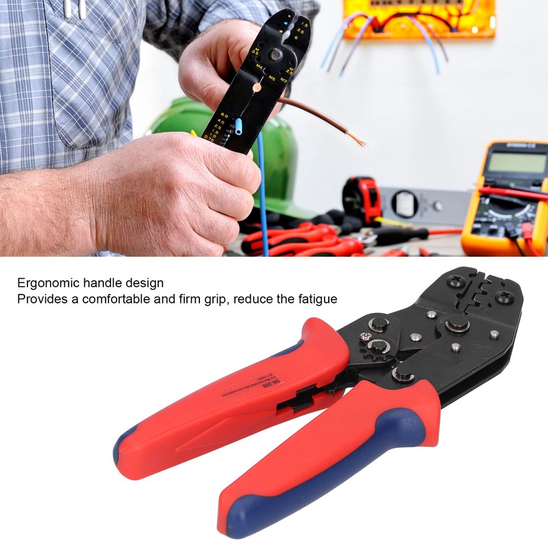 SN28B Wire Crimper Stripper Mini HighCarbon Steel Cable Stripping Pliers