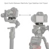 NICEYRIG Quick Release Clamp for ARCA Swiss Standard, with Bottom