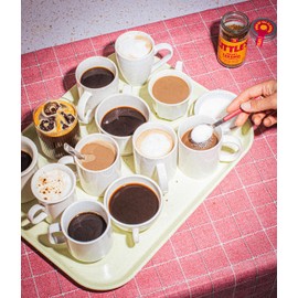 Little’s Flavored Instant Coffee The Sweet Set – Double Chocolate, Creamy Caramel, French Vanilla – No Added Sugar, Freeze-Dried Instant Coffee, 3 x 1.76 oz Jars, Total 42 Servings