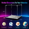 DORYBEN Soccer Display Case with RGB Light & Infinity Mirror