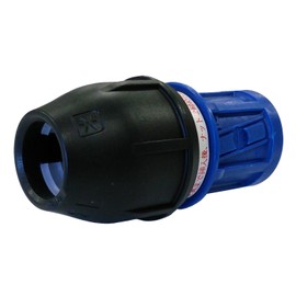 Kurimoto Shoji Polyethylene Pipe Resin Fitting for Water Supply Polygrip Female Thread Socket for Steel Pipe Size 13