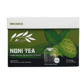 CHAVI Noni Tea (Noni, Pack of 1) | 20 Tea Bags per Box | Noni Dieters Drink | Extra Strength | Premium Quality