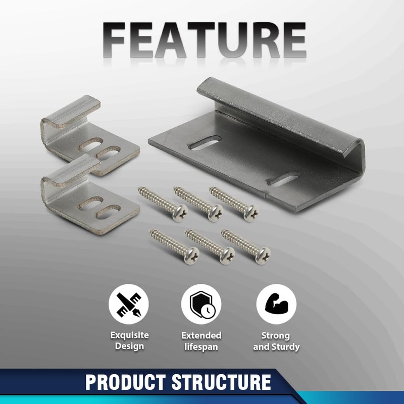 PIT66 Portable Toilets Mounting Bracket Toilets Hold-Down Kit Compatible with