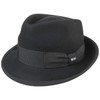 Lipodo Classic Wool Trilby Felt Hat Women/Men – Wool Hat