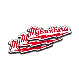 My Back Hurts Sticker