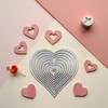10pcs Love Heart Cutting Dies for DIY Scrapbooking Cutting Dies,