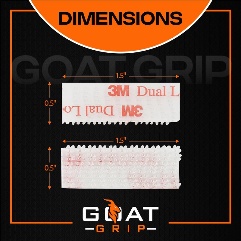GOAT GRIP EZ Pass/I-Pass/FasTrak/SunPass Strips | EZ Pass Holder for