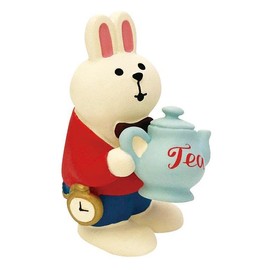 Deco Corporation concombre ZCB-62942 Teapot Rabbit Size: Approx. W3 D3.7 H5.3