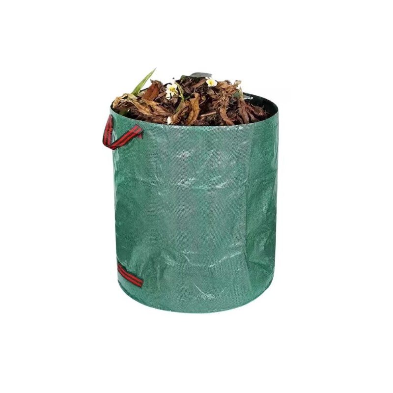 Reusable Garden Waste Bag for Yard Cleanup – Heavy-Duty PP