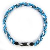 MapofBeauty 18" Fashion Three Braided Rope Sport Style Tornado Necklace