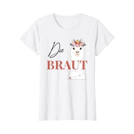 Women's Bride to be Lama Alpaca Alpaca JGA Engagement Gift T-Shirt