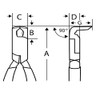 Bahco 2190PD-150 Side Cutting Pliers for 90 Degree Angled Plastic,