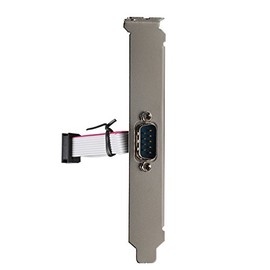 axGear Motherboard DB9 RS232 Com Port Serial Header Connector Cable Bracket