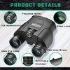 LUXUN Binoculars Small 10 x 25 - Binoculars for Children