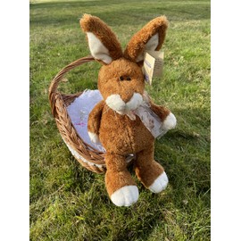 Sweety Toys 10110 Rabbit Mop Brown 20 cm Easter Bunny Plush Cuddly Rabbit