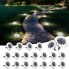 SOLPEX Solar Lights Outdoor Waterproof, 20 Pack Solar Ground Lights,