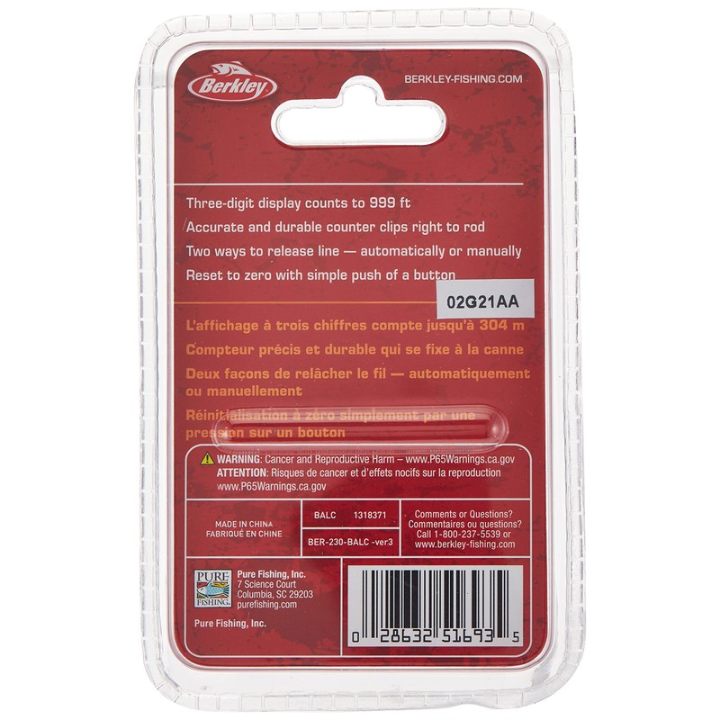 Berkley Clip-on Line Counter