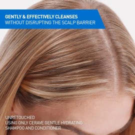 CeraVe Gentle Hydrating Shampoo, Fragrance Paraben & Sulfate Free, All Hair Type