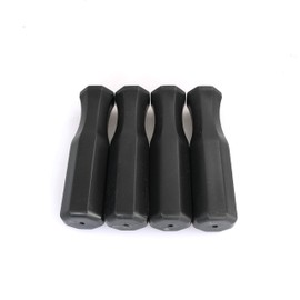 heyous 4pcs Table Football Handle 118x31mm Table Soccer Part Replacement Handle Foosball Handle Grip with Non Slip Octagon Design
