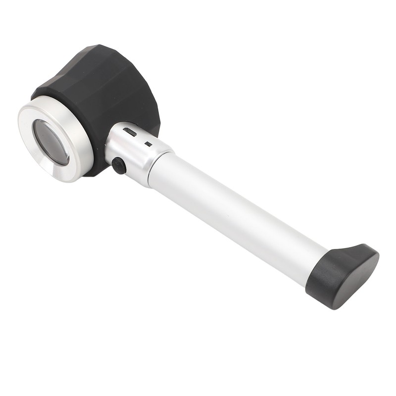 Handheld 45X Magnifier Loupe Optical Glass Magnifying Glass LED Magnifier